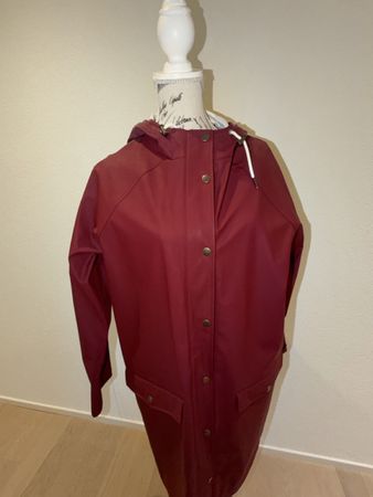 Regenmantel Bordeaux Grösse 38