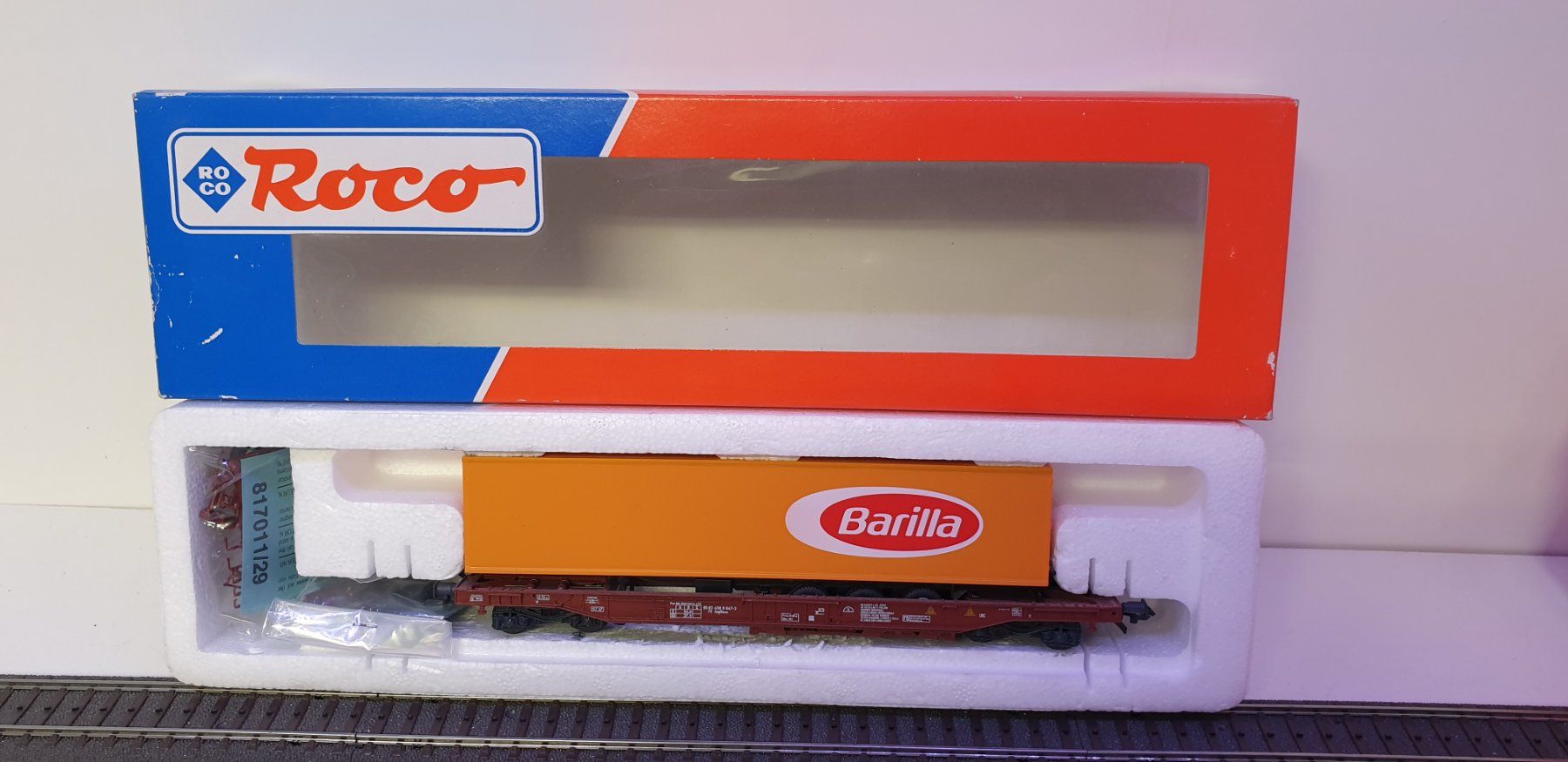 Roco Modelleisenbahnen: Roco Hupac  FS Barilla 46572 – Neu (gemäss Beschreibung) aus Neuenhof von ludovicco 3