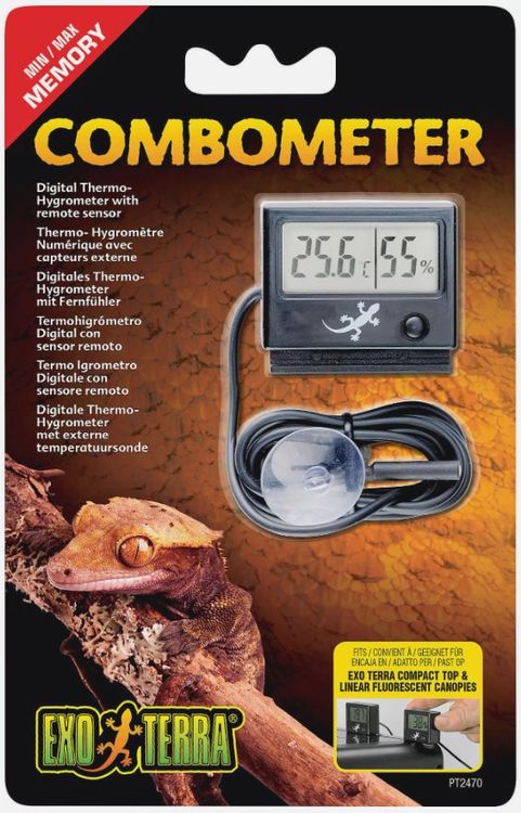 Thermomètre Numérique LED 12V - Plage -50 à +110°C - Sonde étanche Inox - Pour Voiture Ou Usage Technique
