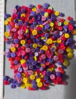 ca 500 Knöpfe      Knöpfli Mischung zum Basteln   top Farben