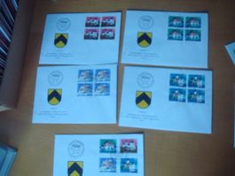 PP 1978 FDC Serie und 4er‪ AB NUR 75 RP