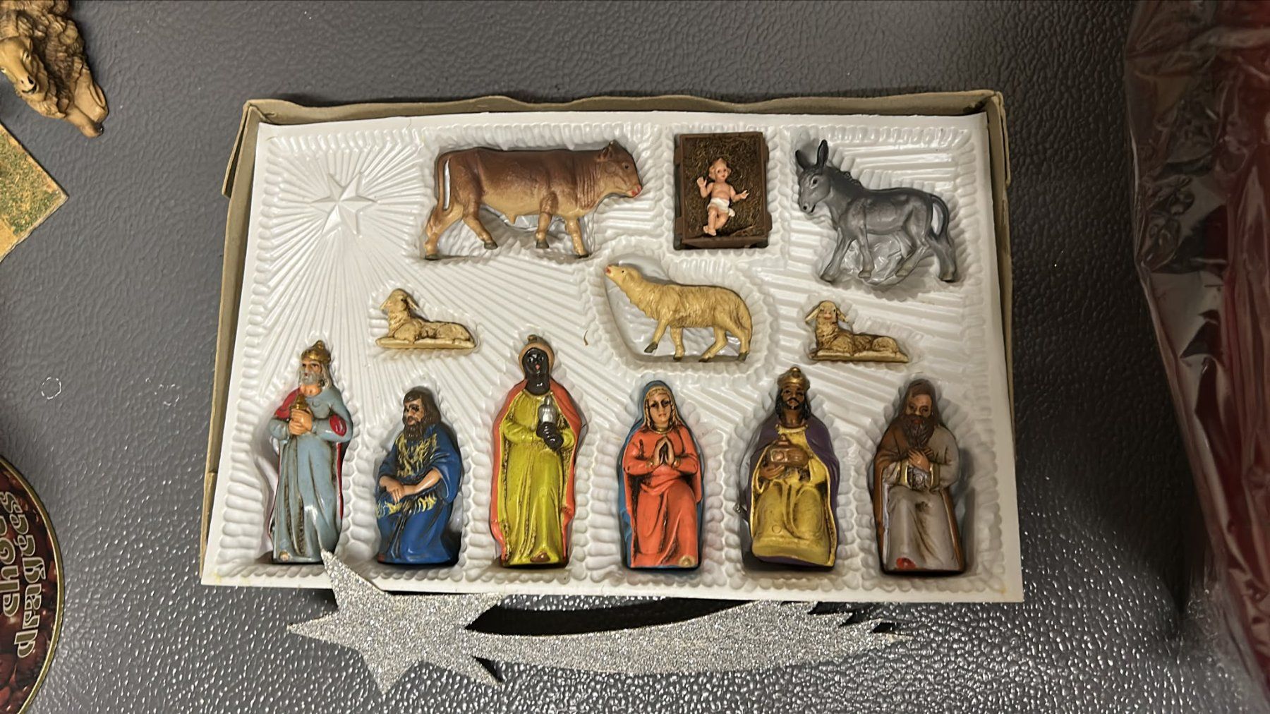 Alle Dekorationen: Statuine presepe/natività dipinte a mano – Gebraucht aus Melano von H-Sara 1