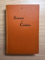 Livre Science et Cuisine Dr. Jean Nussbaum 1937