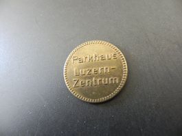 Jeton Token Parkhaus Luzern Zentrum 1 Franken