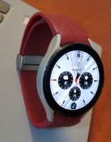 * Samsung GALAXY WATCH4 BT 44mm silber Smartwatch neuwertig*