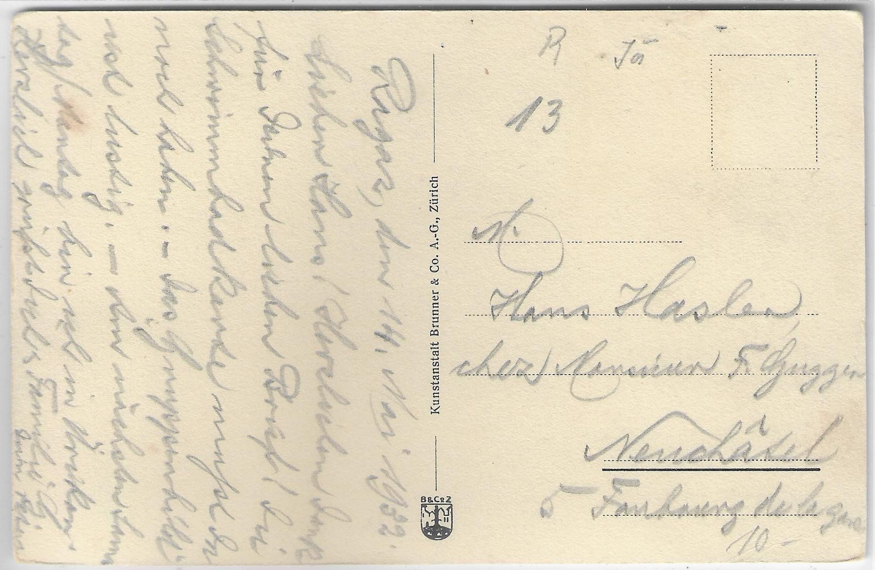 Cartoline postali: Bad Ragaz - Kursaal - animee belebt – Usato da Ettingen venduto da Kartenplanet 1
