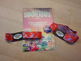 Summerdays Festival Arbon Samstag 29.08.2026 2 Tickets
