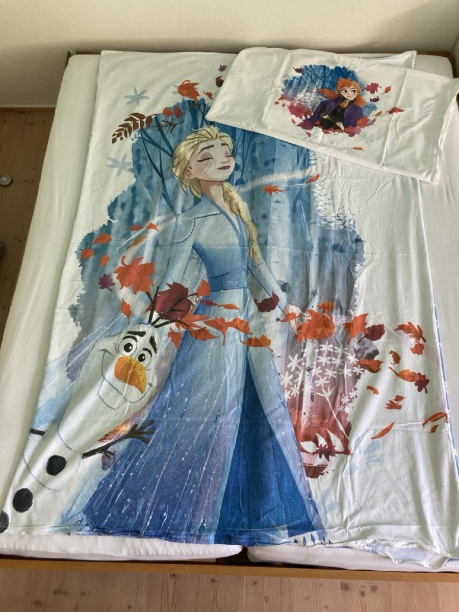 Disney Biancheria da letto: Bettwäsche Frozen – Usato da Seewis Dorf venduto da Nienah