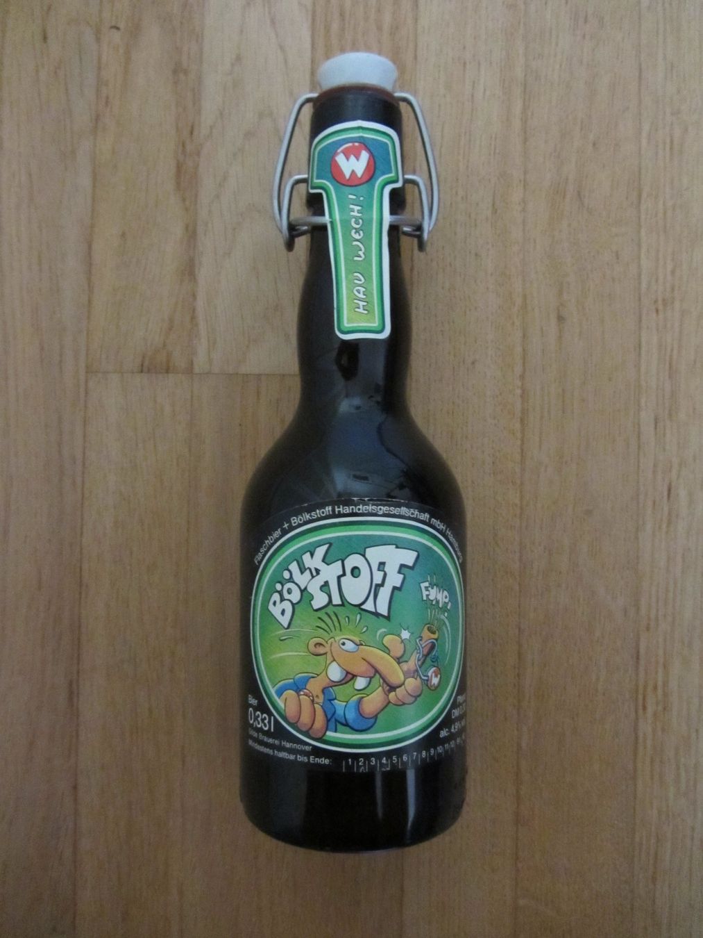 Gläser, Krüge & Flaschen: Original Werner Beinhart Bier Bölkstoff – Neu (gemäss Beschreibung) aus Grüningen von saya14 2