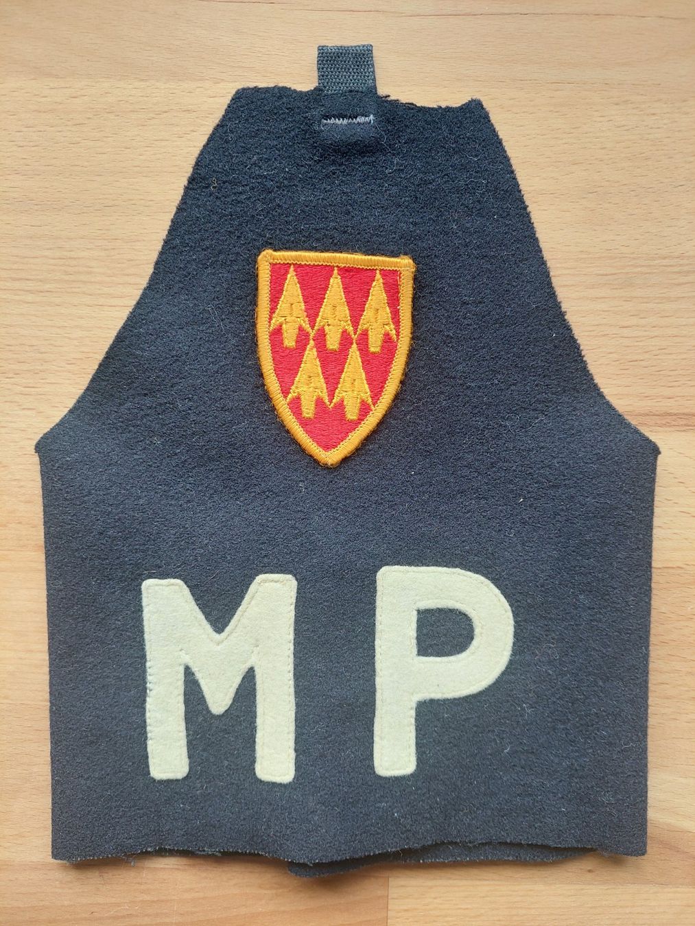 US Army Uniformi: Original Armbinde U.S. Militärpolizei 2. Weltkrieg – Usato da Obfelden venduto da Foto_Bild_Kunst_Buch