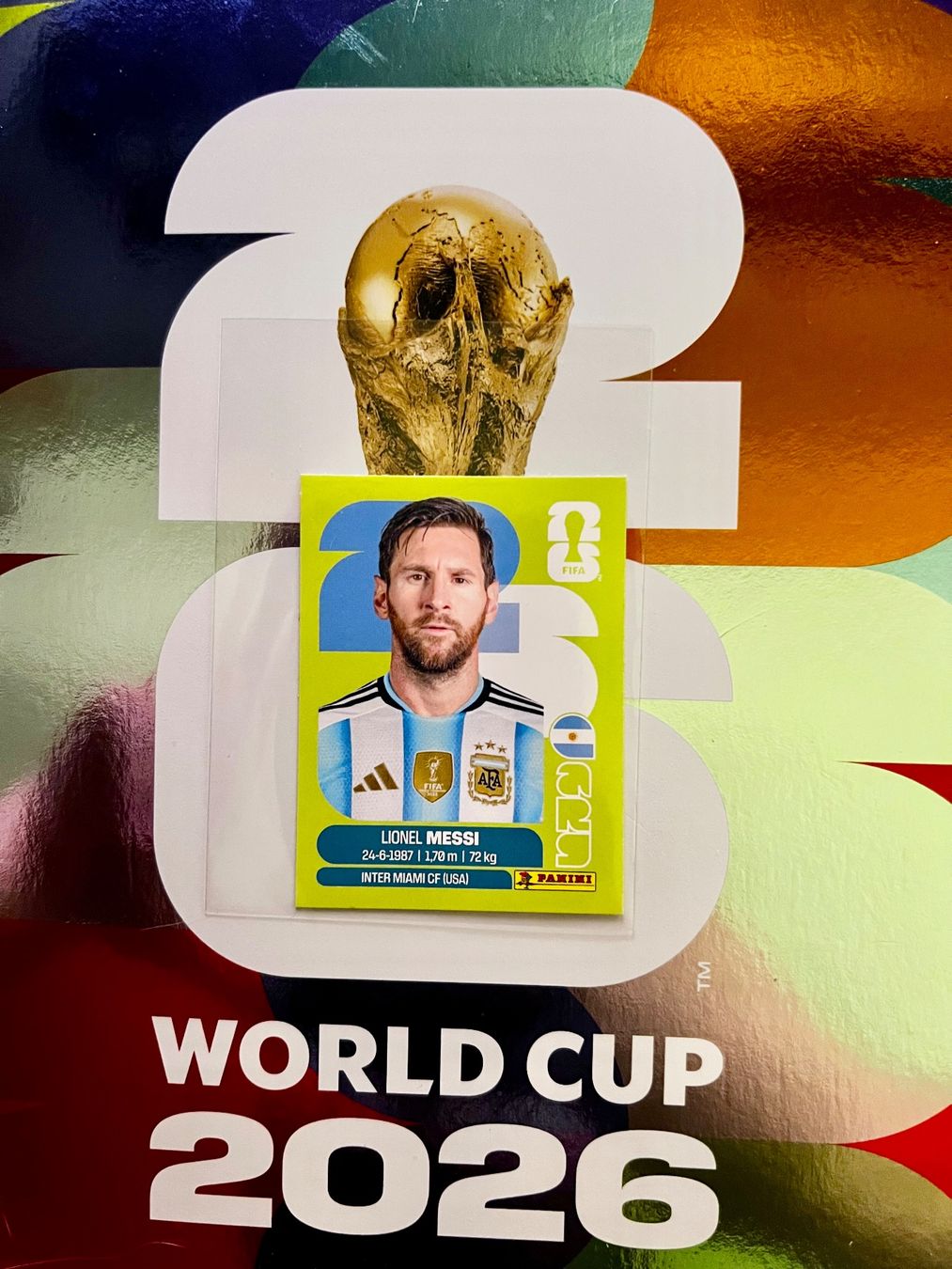 Panini Sammelbilder & Trading cards: Messi Panini WM 2026 – Neu (gemäss Beschreibung) aus Castel San Pietro von ves_2tns