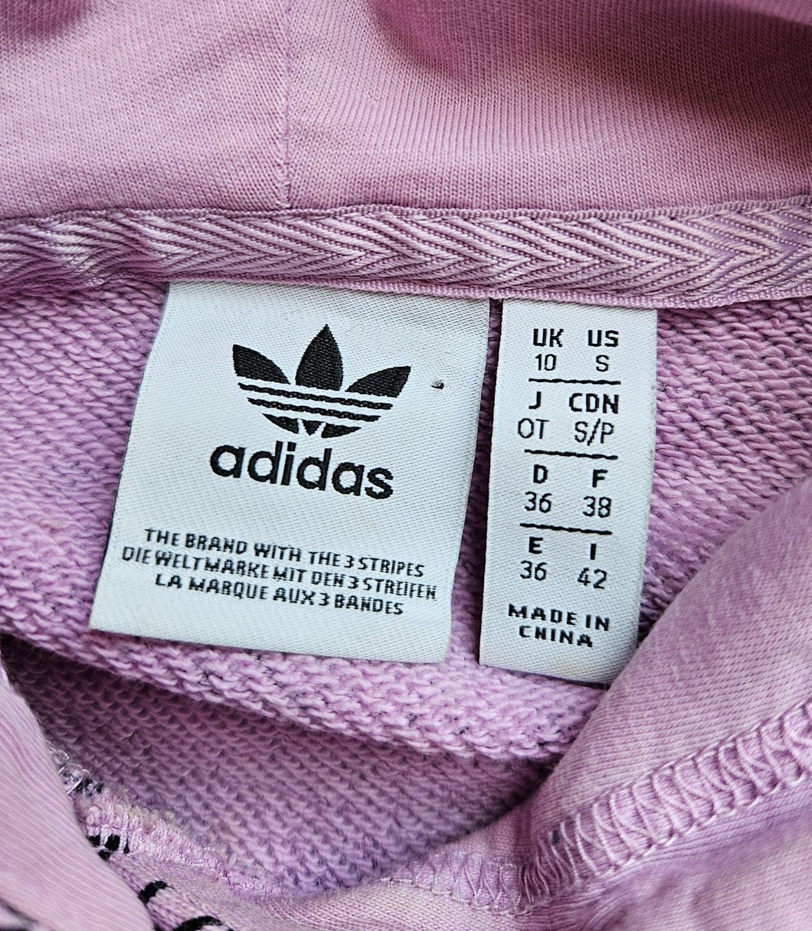 Adidas Maglioni & Felpe: Cropped Sweater adidas Grösse S retro Pullover Hoodie – Usato da Hägglingen venduto da United-Village-Trade 4