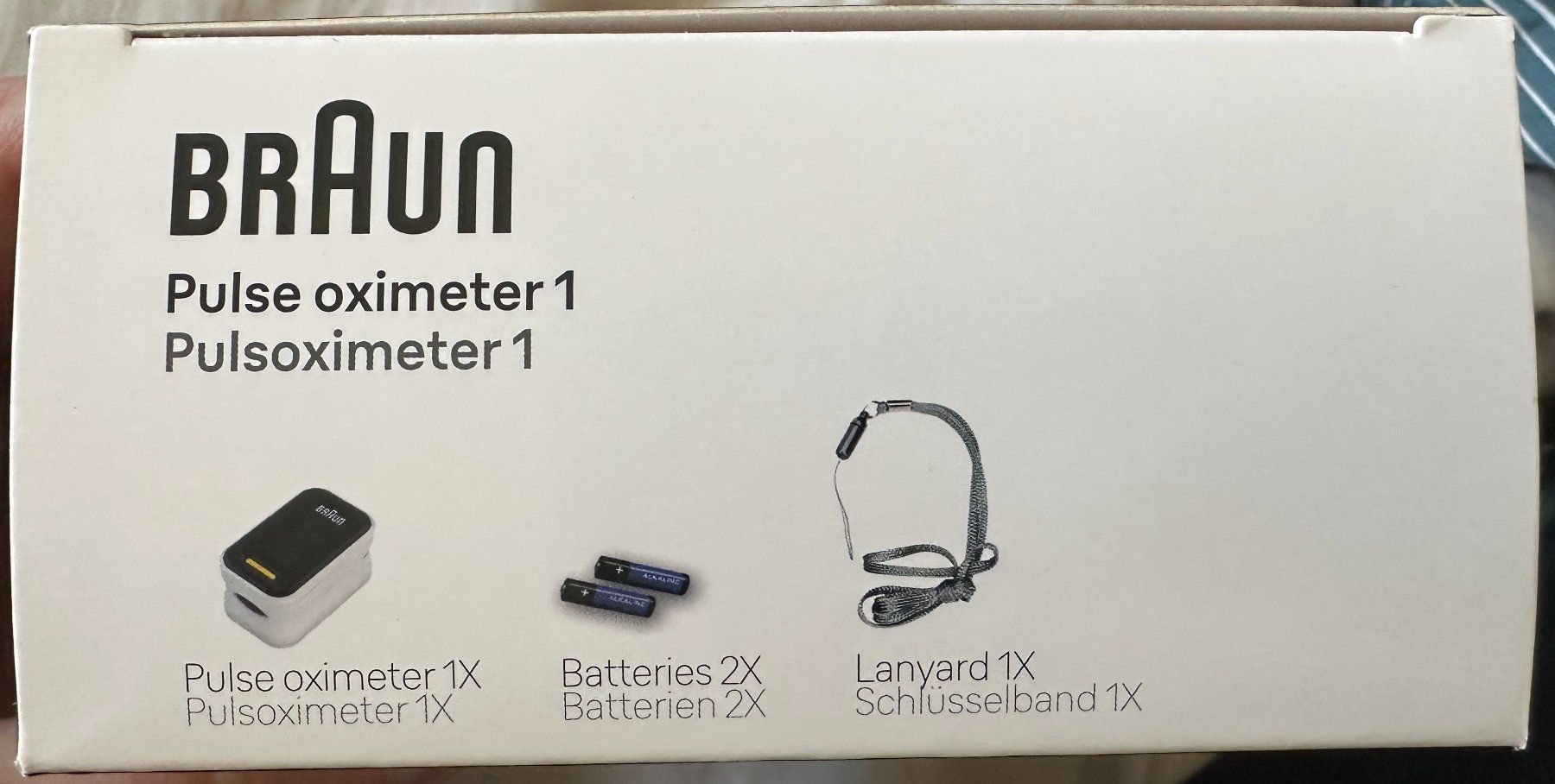 Medizinische Geräte: Original, unopened Braun pulse oximeter 1 – Neu und originalverpackt aus Adliswil von  2
