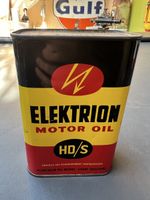 Elektrion Motoröl Dose 20W/30 1 Liter Vintage Zustand