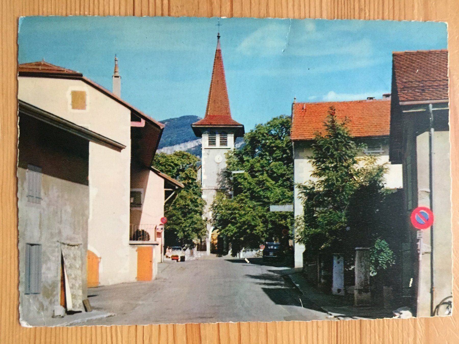 Ansichtskarten: Veyrier - L'Eglise - AK 1966 – Gebraucht aus Oberuzwil von Henri09