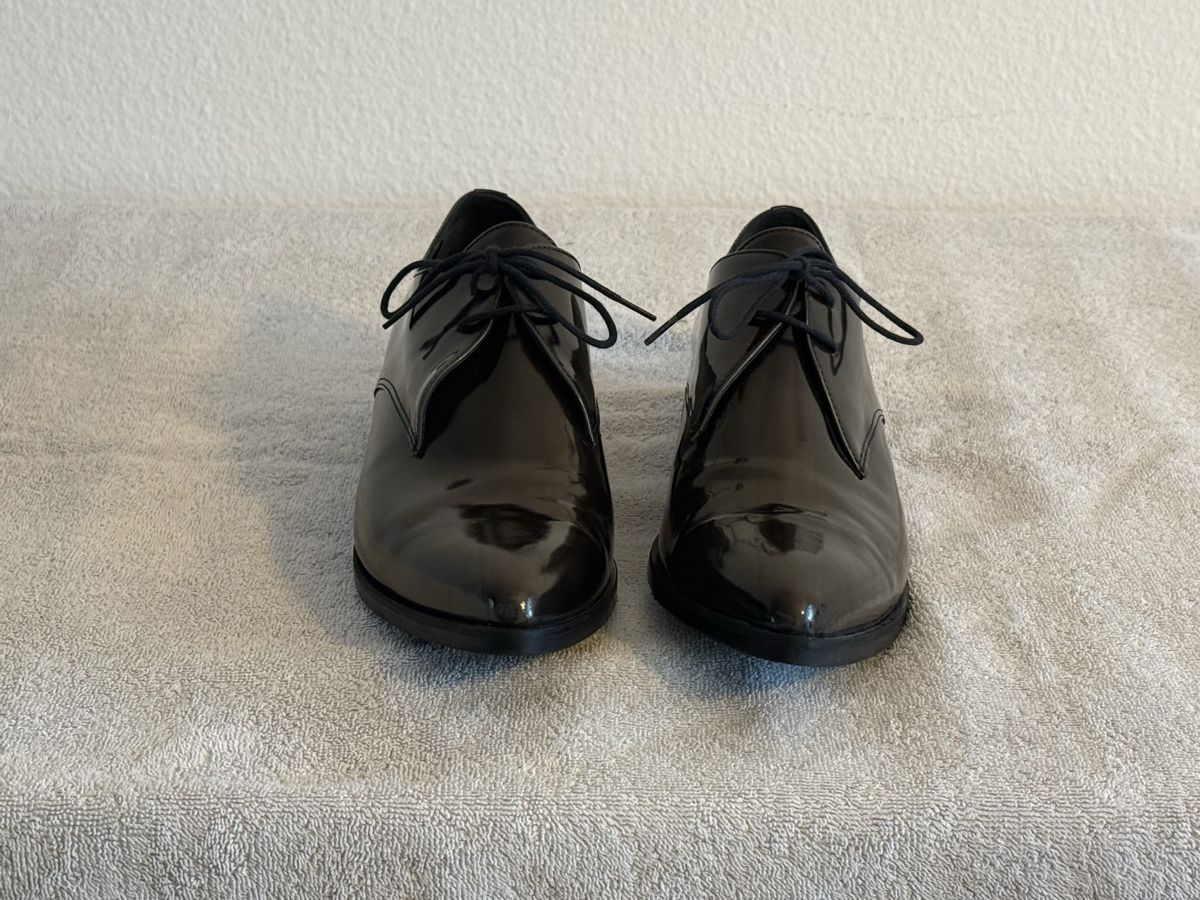 Damenschuhe: Pasito Designer Lackleder-Schnürschuhe Gr. 40 – Neu (gemäss Beschreibung) aus Affoltern am Albis von yumalee 4