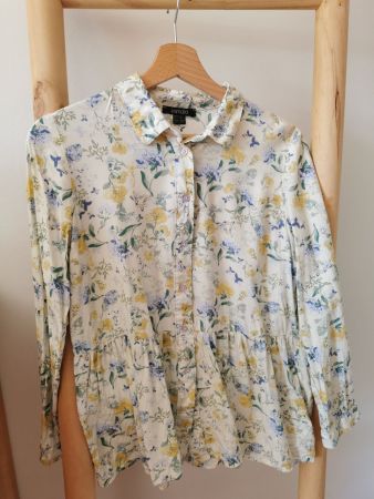 Bluse Blumenmuster