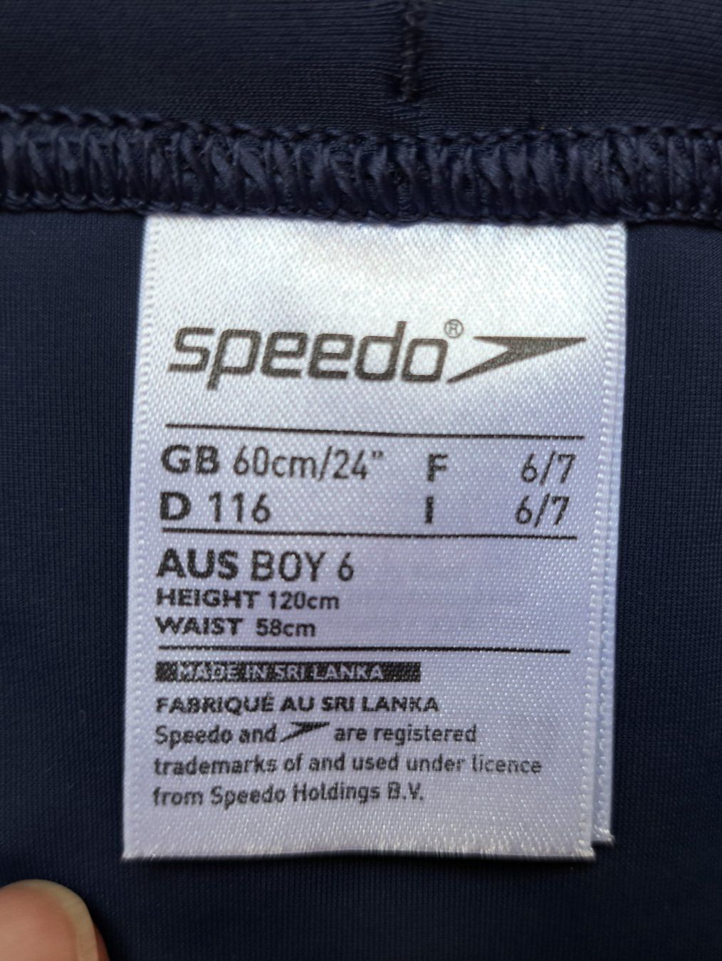 Speedo Costumi da bagno: Neu! Tolle Speedo Badehose Gr. 116 – Nuovo e nell'imballaggio originale da Gysenstein venduto da joshuas81 2