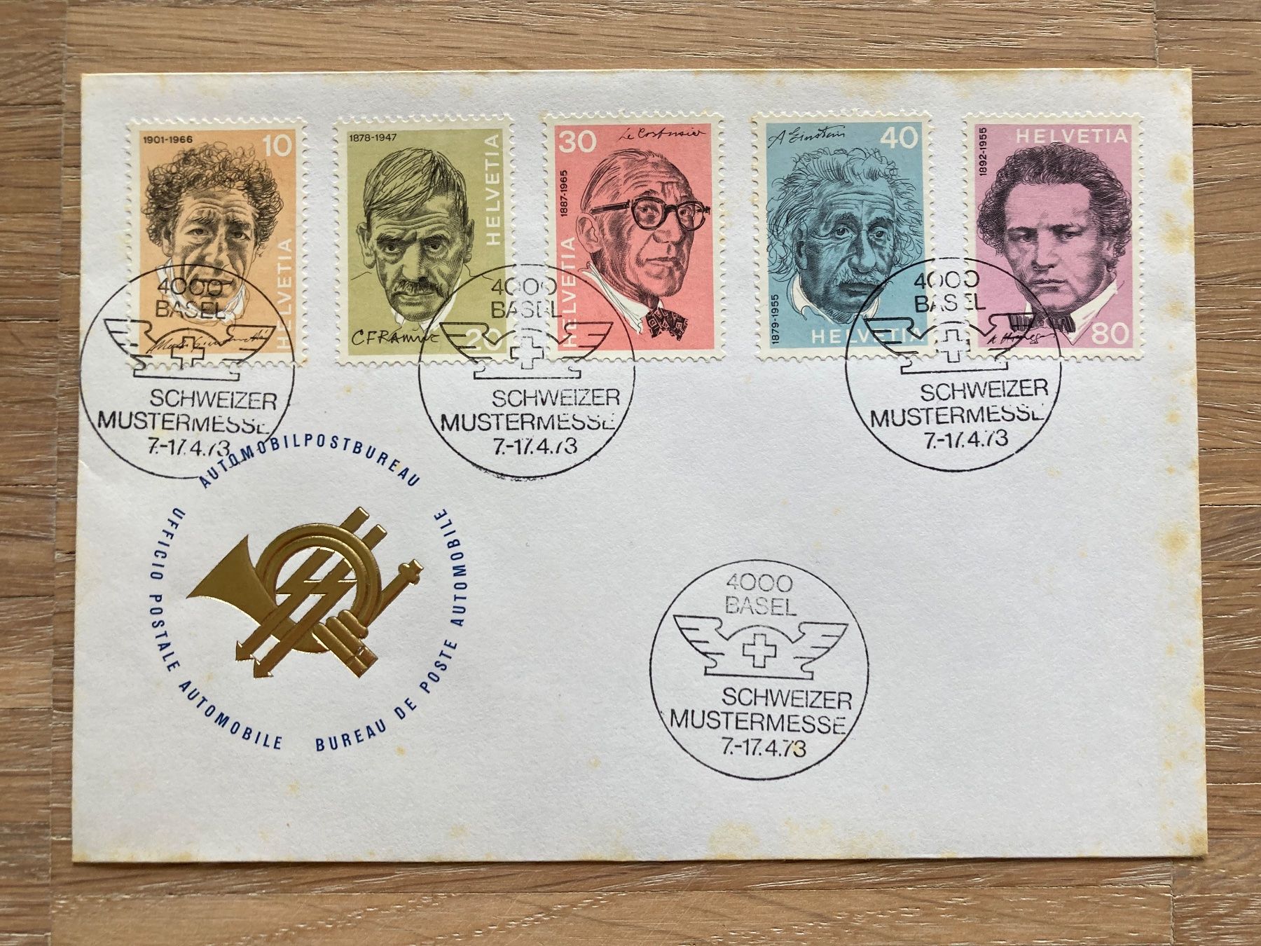 Tutti i francobolli: Ersttagsbrief FDC Schweiz – Original – Usato da Vallamand venduto da sugoi3012
