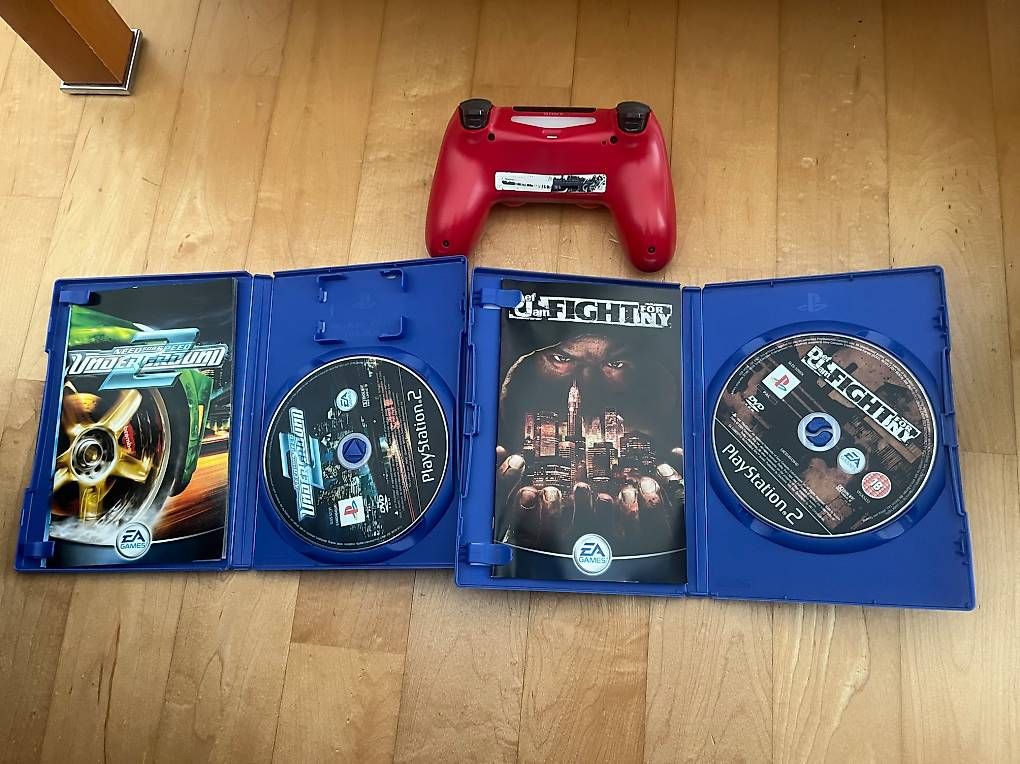 Sony Spiele: Zwei PS 2 Spiele mit PS4 Control – Gebraucht aus Allschwil von Manolictus 1