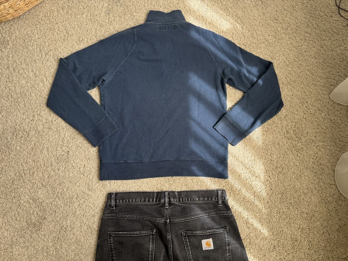 Stone Island Maglioni & Felpe: Vintage Stone Island Pullover Blau Gr. M  – Usato da Basel venduto da Oloir 3