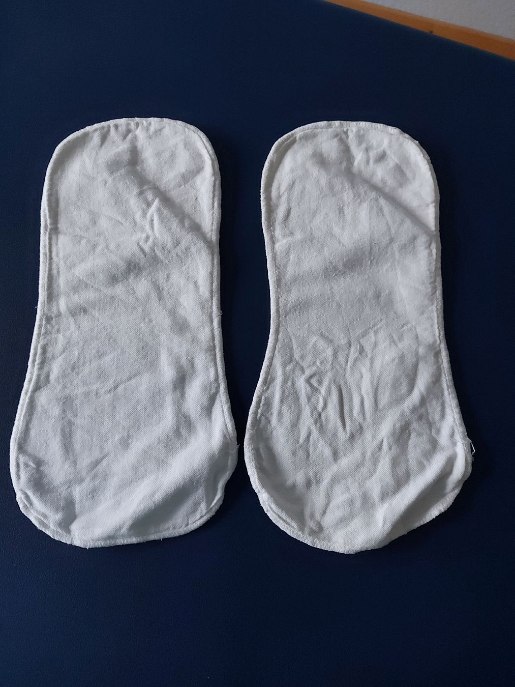 Windeleimer & Windeln: 2 Inserts absorbants textile blanc coton – Gebraucht aus Bulle von momy 1