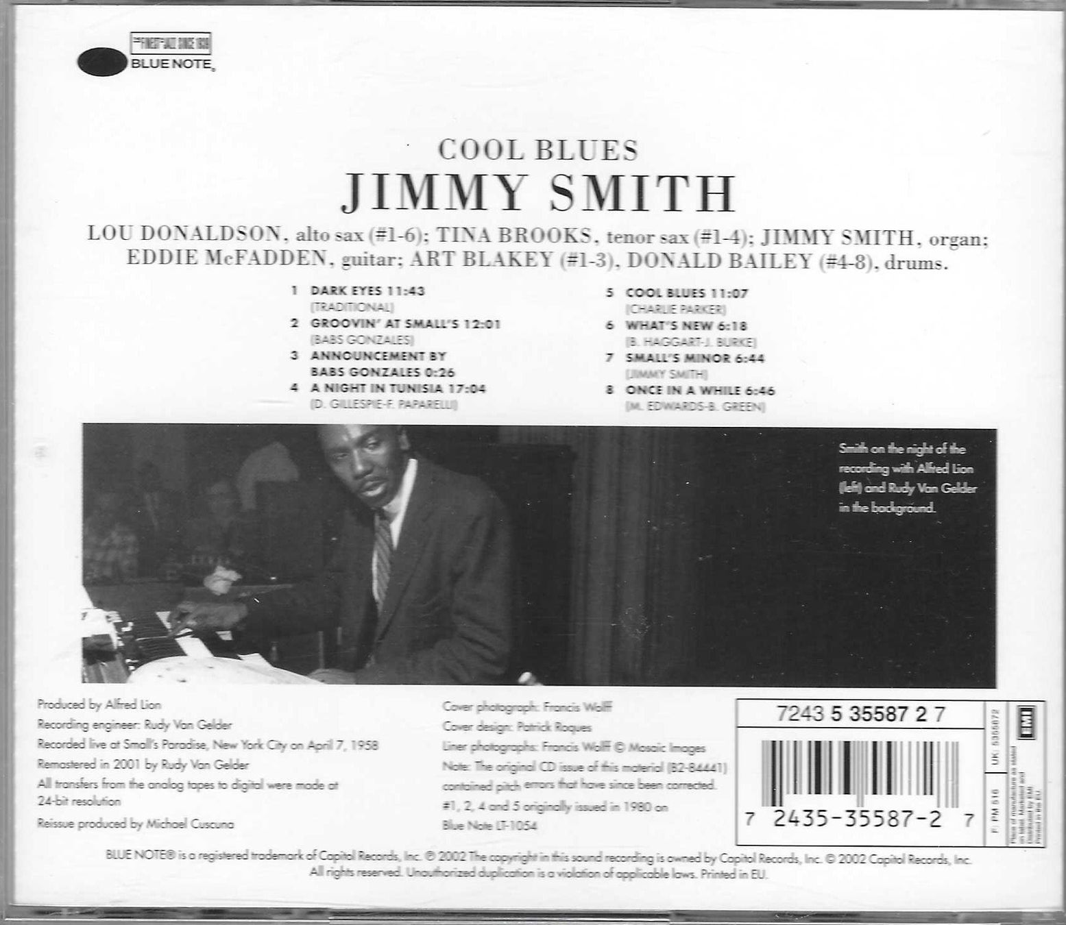 CD: JIMMY SMITH  -  COOL BLUES – Usato da Bex venduto da Giorgiob 1