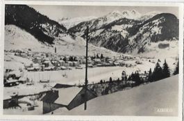 Airolo Gesamtansicht im Winter
