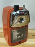 Vintage Tischspitzer Bleistiftspitzer Carl Angel-5 Japan(A82