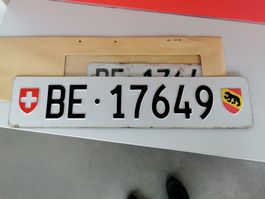 Kontrollschild BE 17649