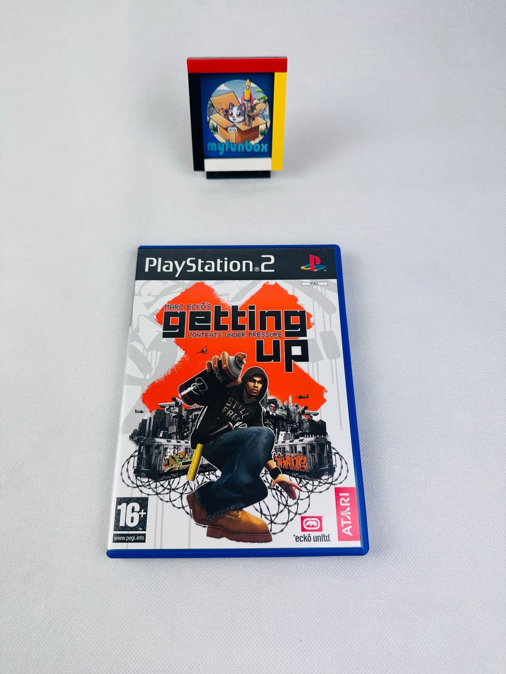 Giochi: Playstation 2 PS2 Marc Ecko's Getting up deutsch – Usato da Kappel SO venduto da MyFunBox