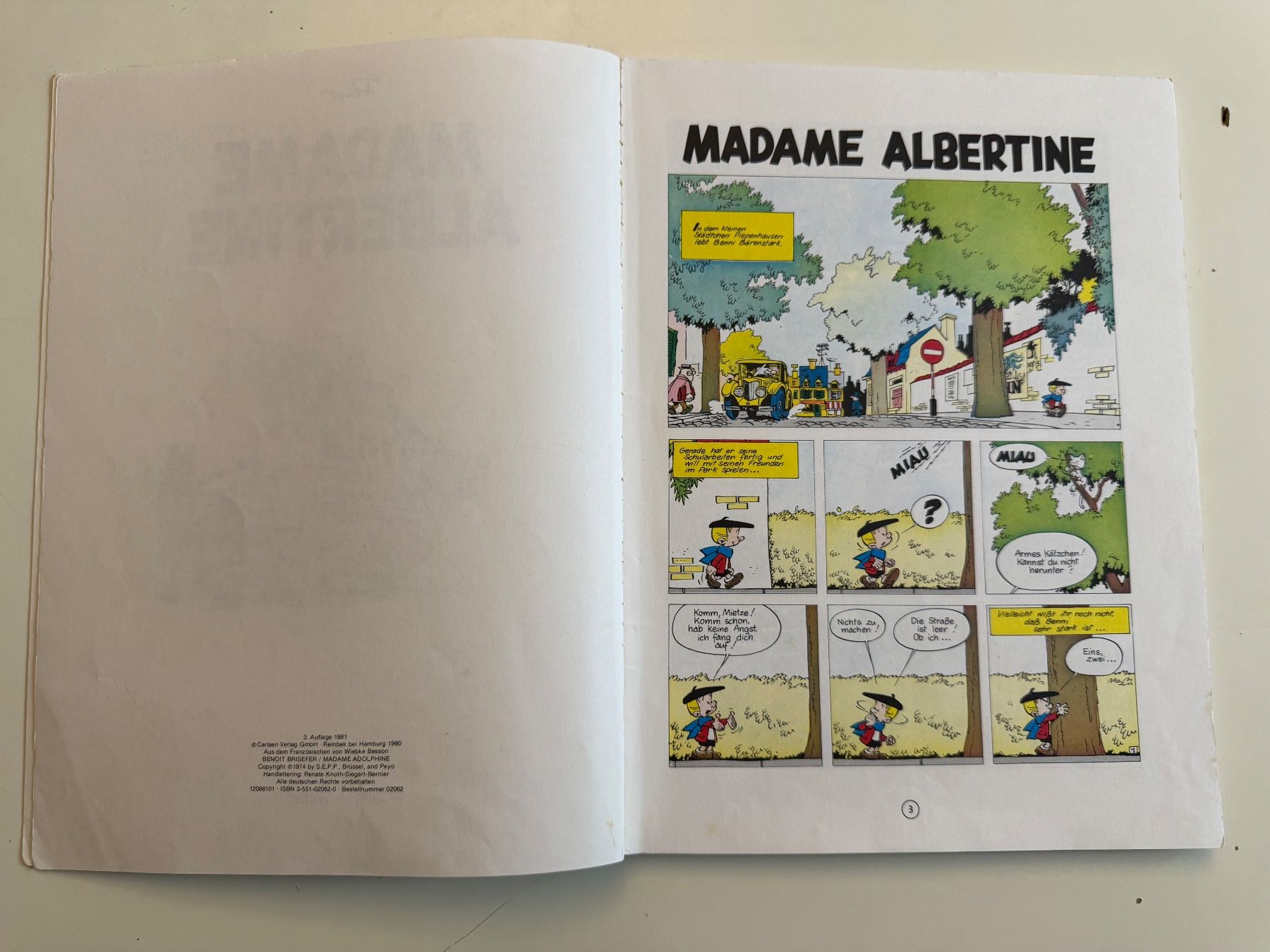 Fumetti: Benni Bärenstark Band 2 – Usato da Münsingen venduto da Ganjam 3