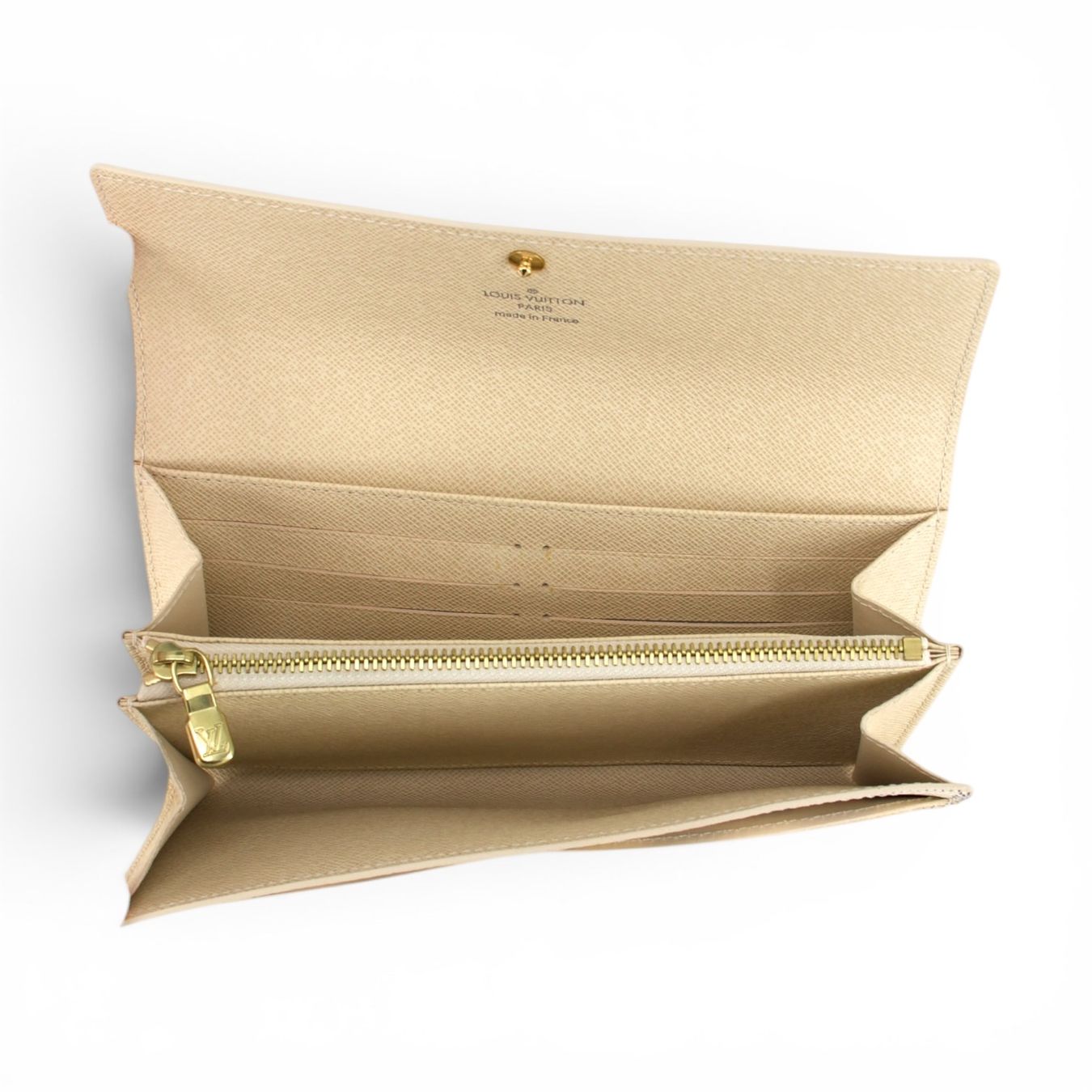 Louis Vuitton Portamonete: Louis Vuitton Sarah Damier Azur – Usato da Binningen venduto da Designerlabels 3
