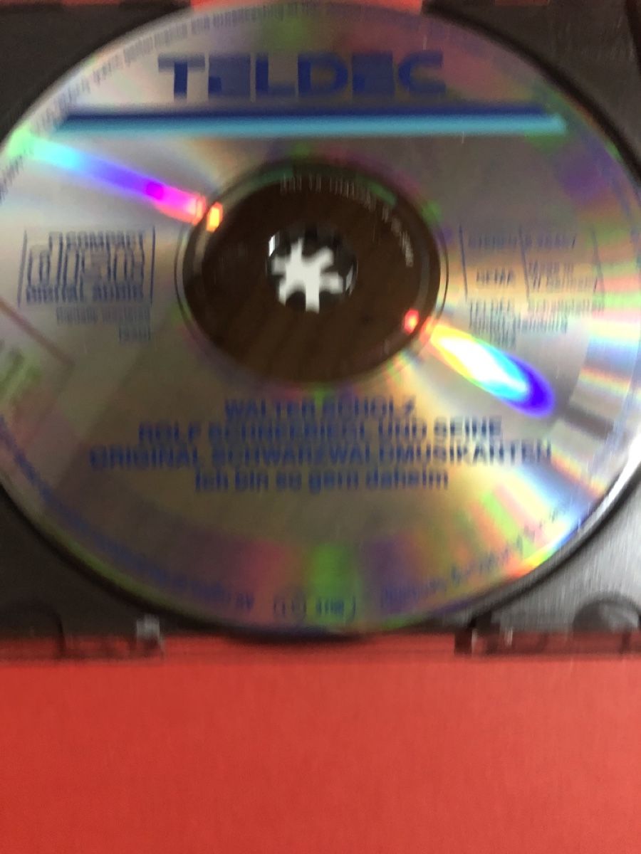 CD: CD Walter Scholz Ich bin so gern daheim Teldec 1987 – Usato da Flaach venduto da rubo7 1