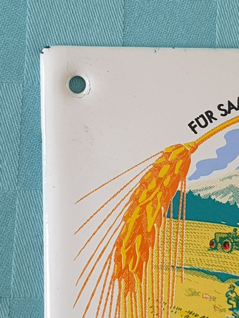 Schilder: Email Schild FENT Dieselross Traktor – Gebraucht aus Mörschwil von spirspi 3