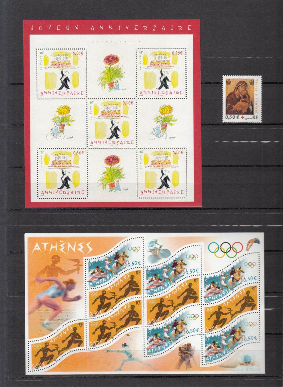 Alle Briefmarken: Frankreich 2004 postfrisch – Gebraucht aus Bürglen TG von StampGraf 7