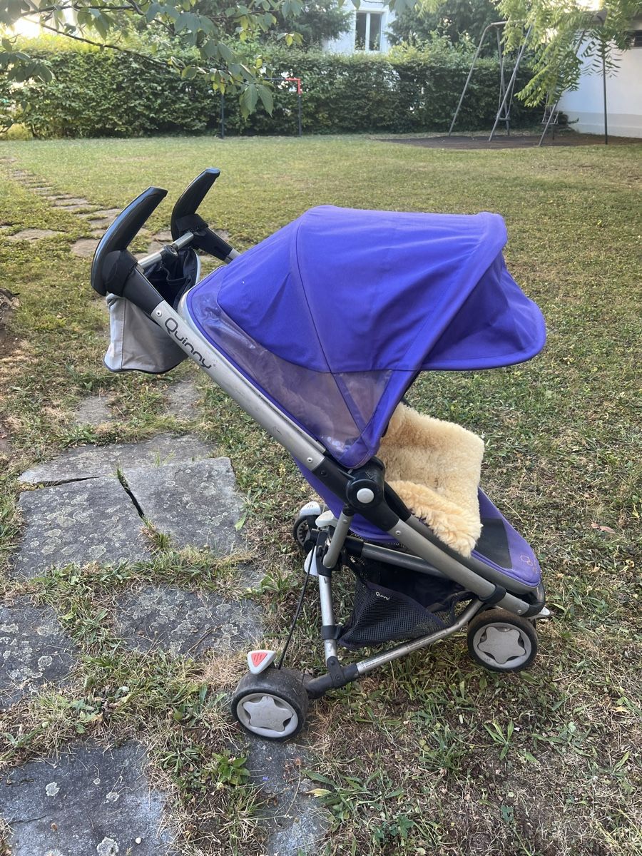 Quinny Kinderwagen: Quinny Zapp Buggy / Kinderwagen mit Lammfell-Einsatz – Gebraucht aus Basel von Isi_takes_it_easy 2