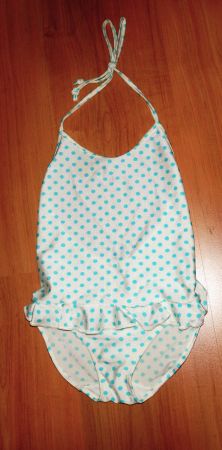 Vintage Neckholder Badekleid Girls 110 NEU!