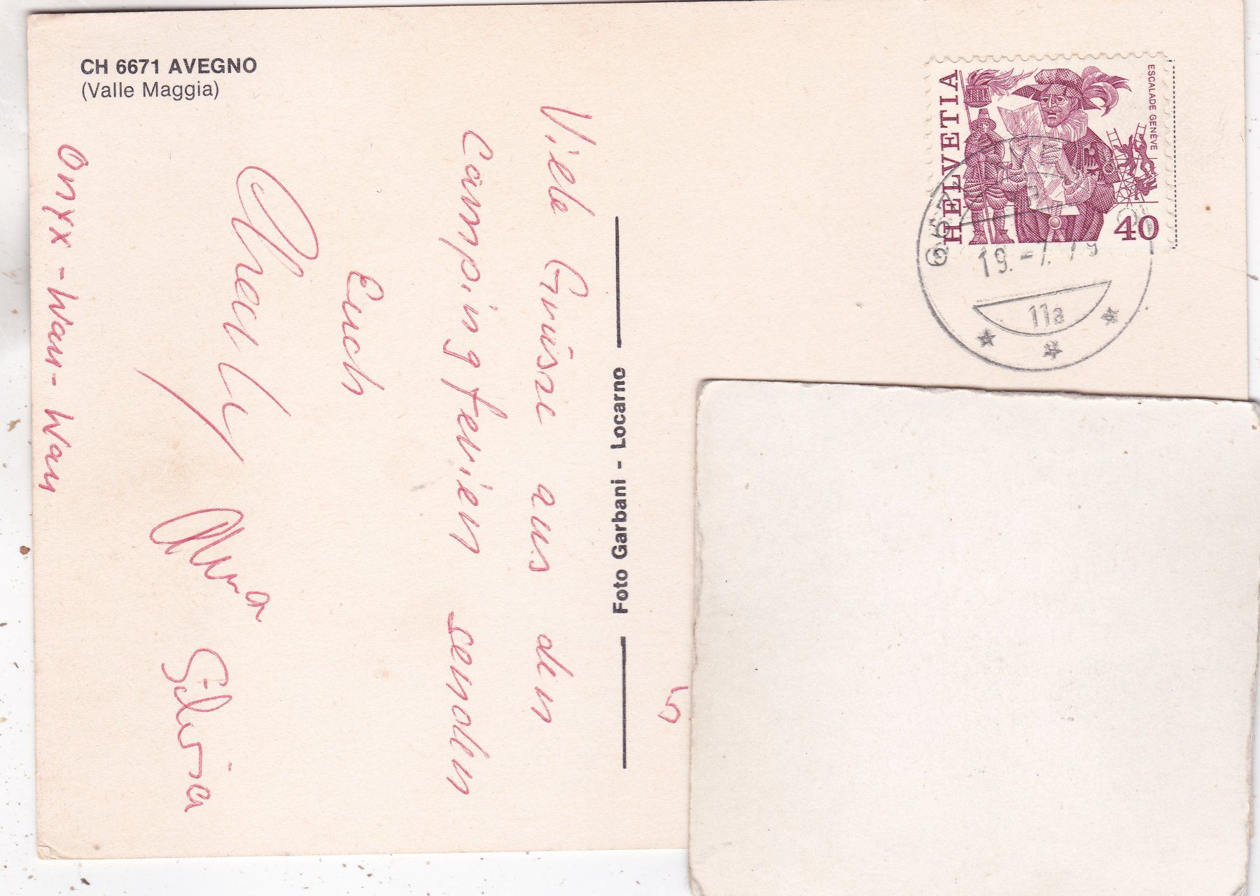 Cartes postales: Avegno – D'occasion à Herisau par Lisegrat2008 1