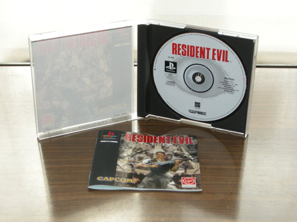 Resident Evil Sur PlayStation 1 - Manuel Inclus, Version PAL FR, Capcom