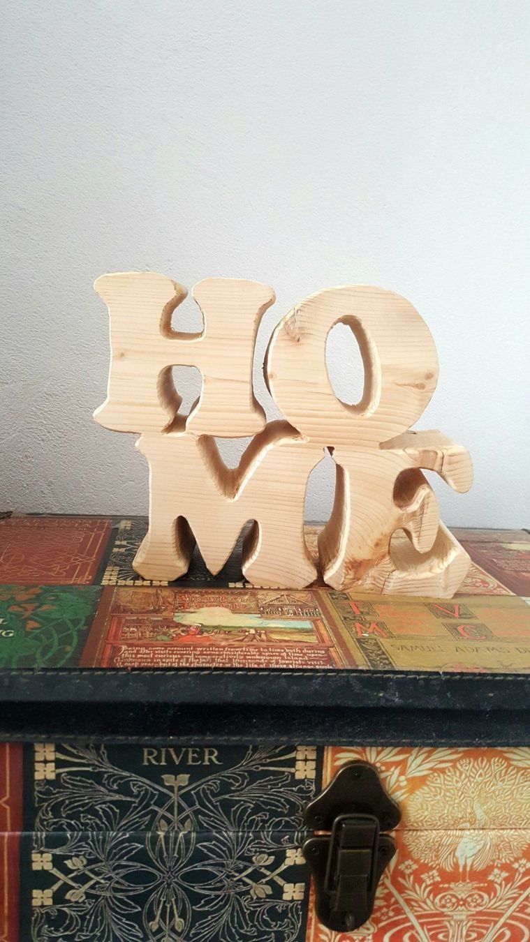 Articoli in legno: Home Decor Beschriftung – Nuovo e nell'imballaggio originale da Domat-ems venduto da Gr8wood 4