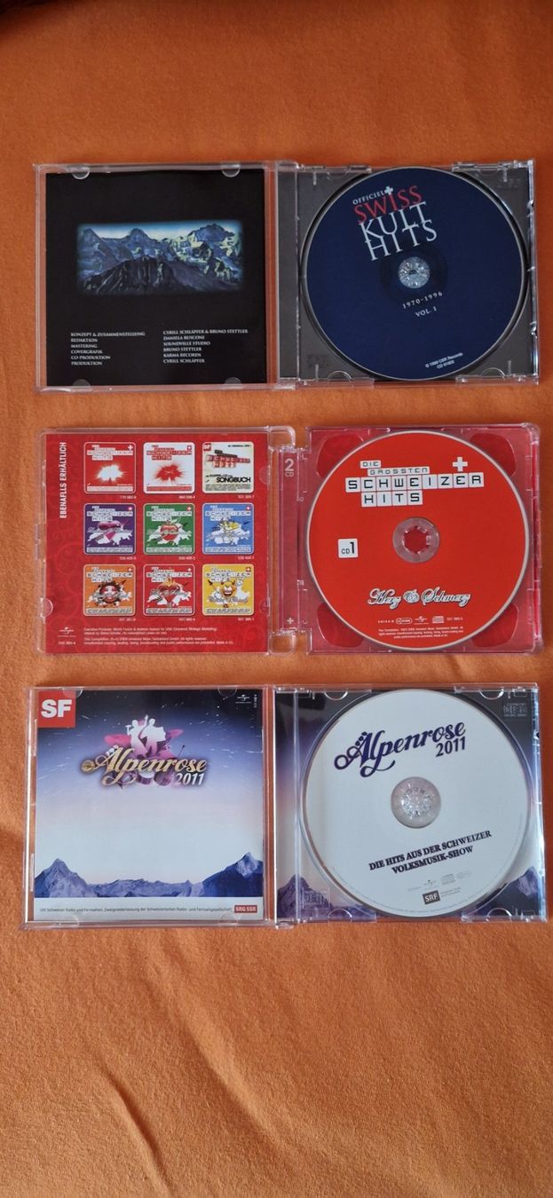 CDs: Schweizer Hits 4 Cds – Gebraucht aus Niederhasli von RS67 1