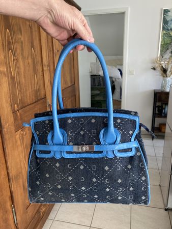 Tolle Handtasche Denim/Blau, modisch und praktisch für Somme