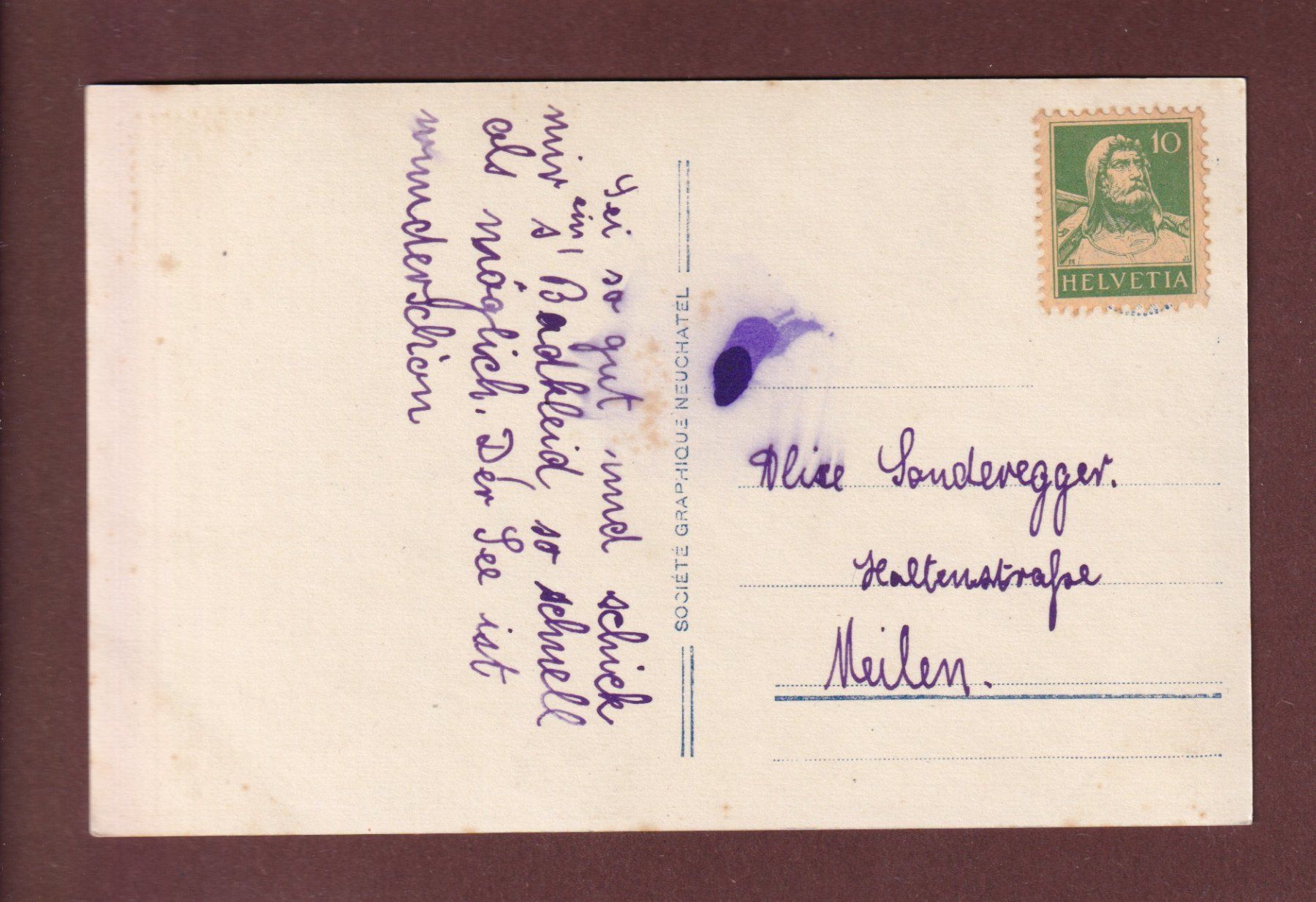 Cartoline postali: ESTAVAYER - Le Château – Usato da Pully venduto da nicecards-shop 1