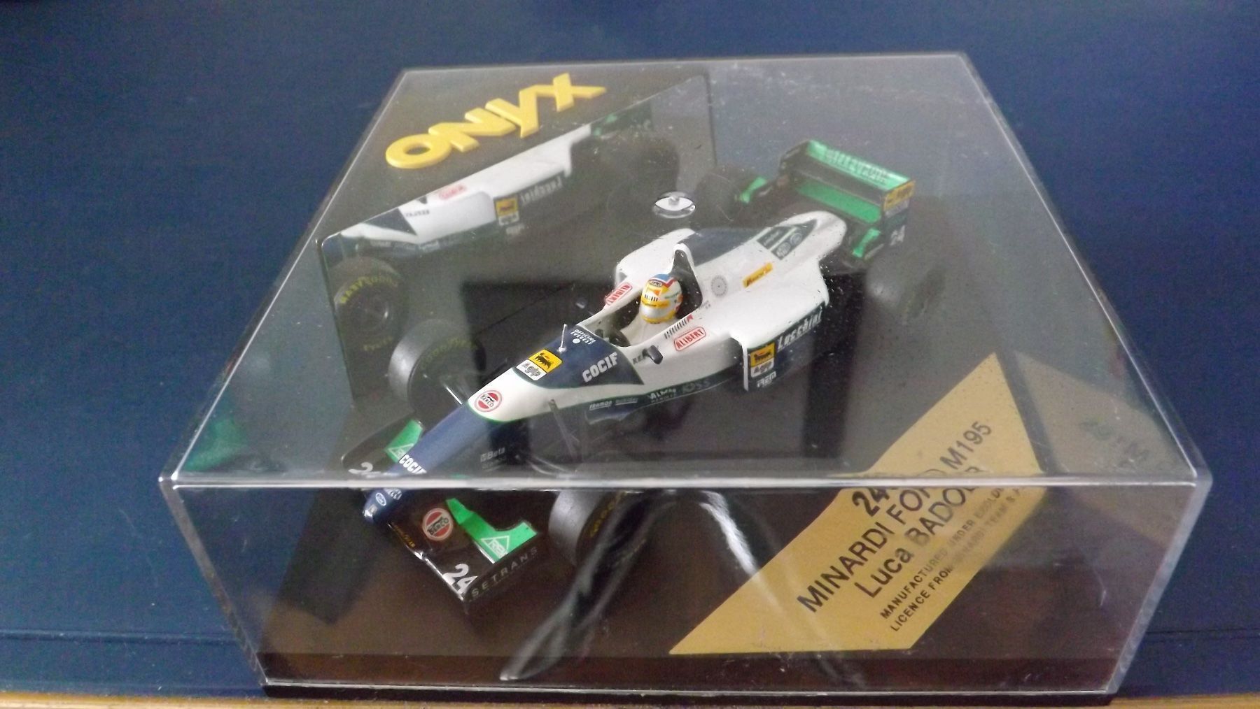 Minardi Modellini d'auto: Minardi - Ford M195 ONYX – Nuovo e nell'imballaggio originale da Etagnières venduto da Carmodeling