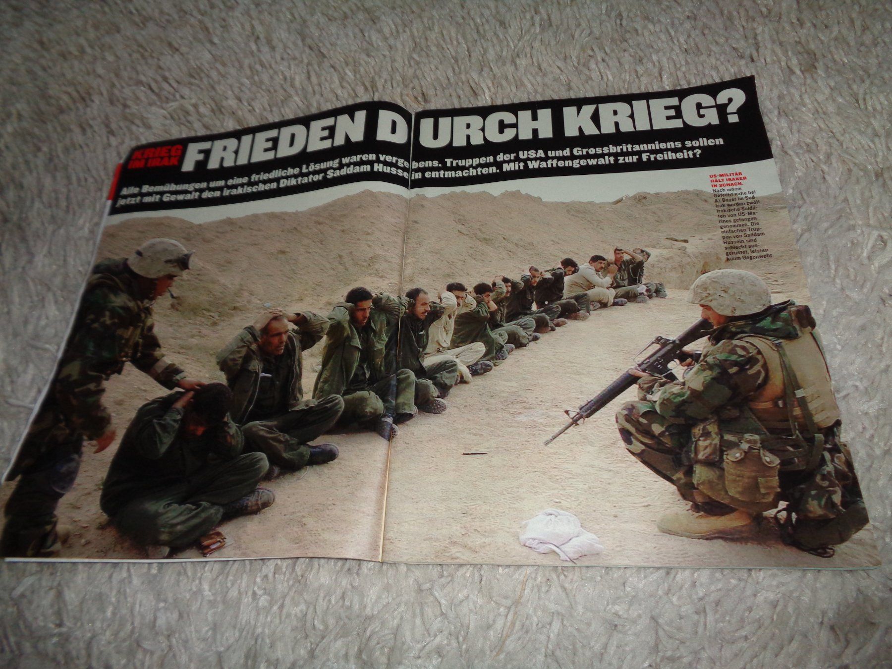 Riviste & Magazine: *** Schweizer Illustrierte *** / Krieg im Irak / 2003 – Usato da Othmarsingen venduto da Leuchtturmlady 2