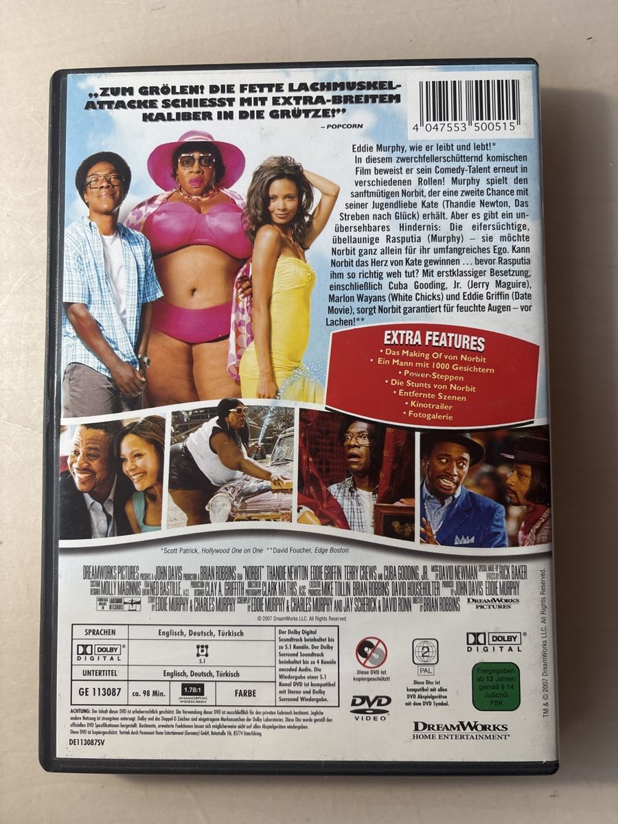 Tutti i DVDs: Norbit - Bestes Knallkopfkino! – Usato da Ruswil venduto da Slivio_ 1