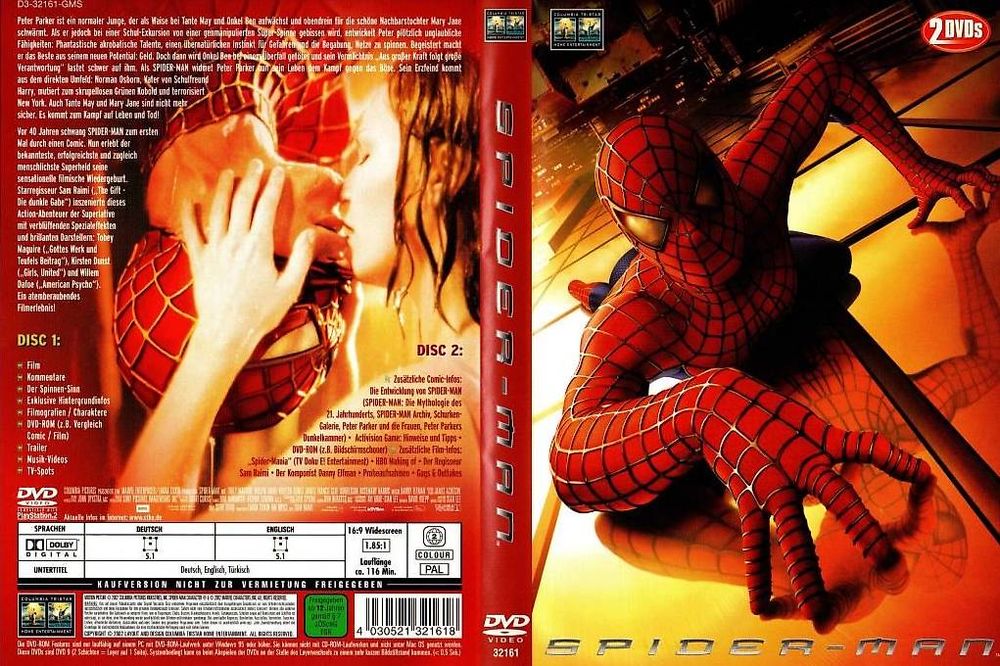 Doppel DVD Spider-man (Spezial Edition) | Kaufen auf Ricardo
