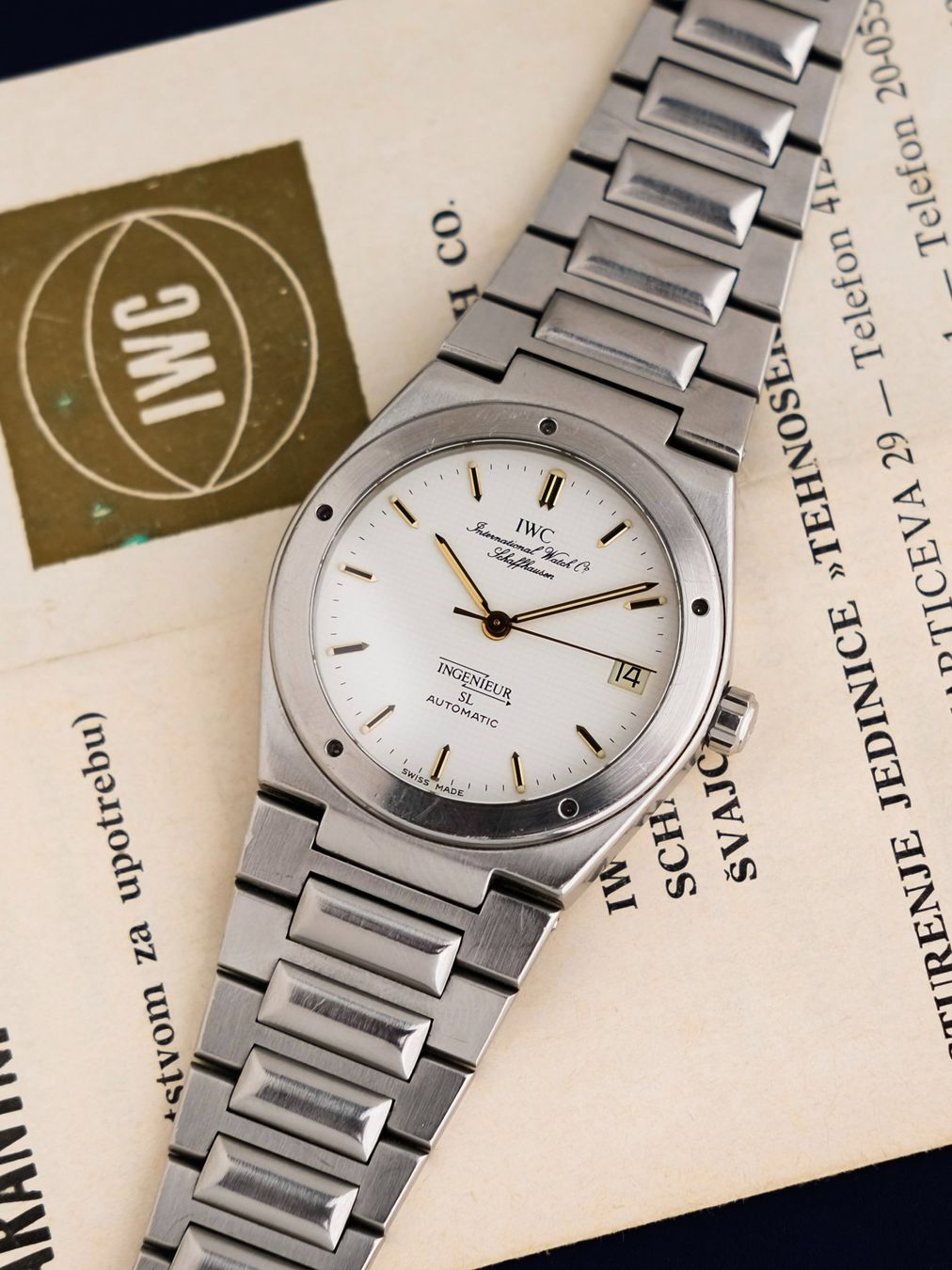IWC Orologi: IWC Ingenieur SL Automatic ref. 3506 from 1990s – Usato da St. Gallen venduto da Andrej99 4