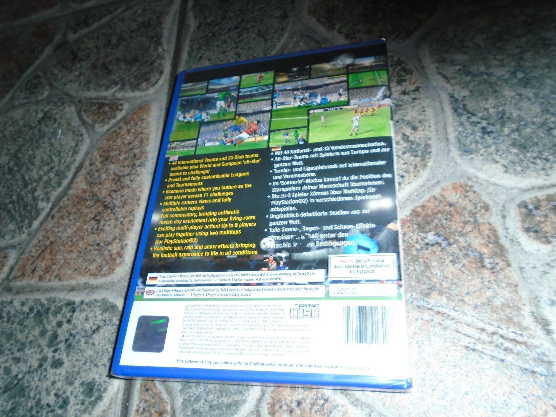 Giochi: Football Generation PS2 NEUWARE – Nuovo e nell'imballaggio originale da Olten venduto da Disc-Ausverkauf 1